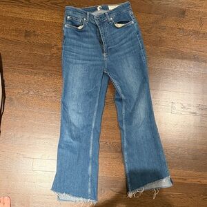 rag & bone casey Jeans high rise ankle flare